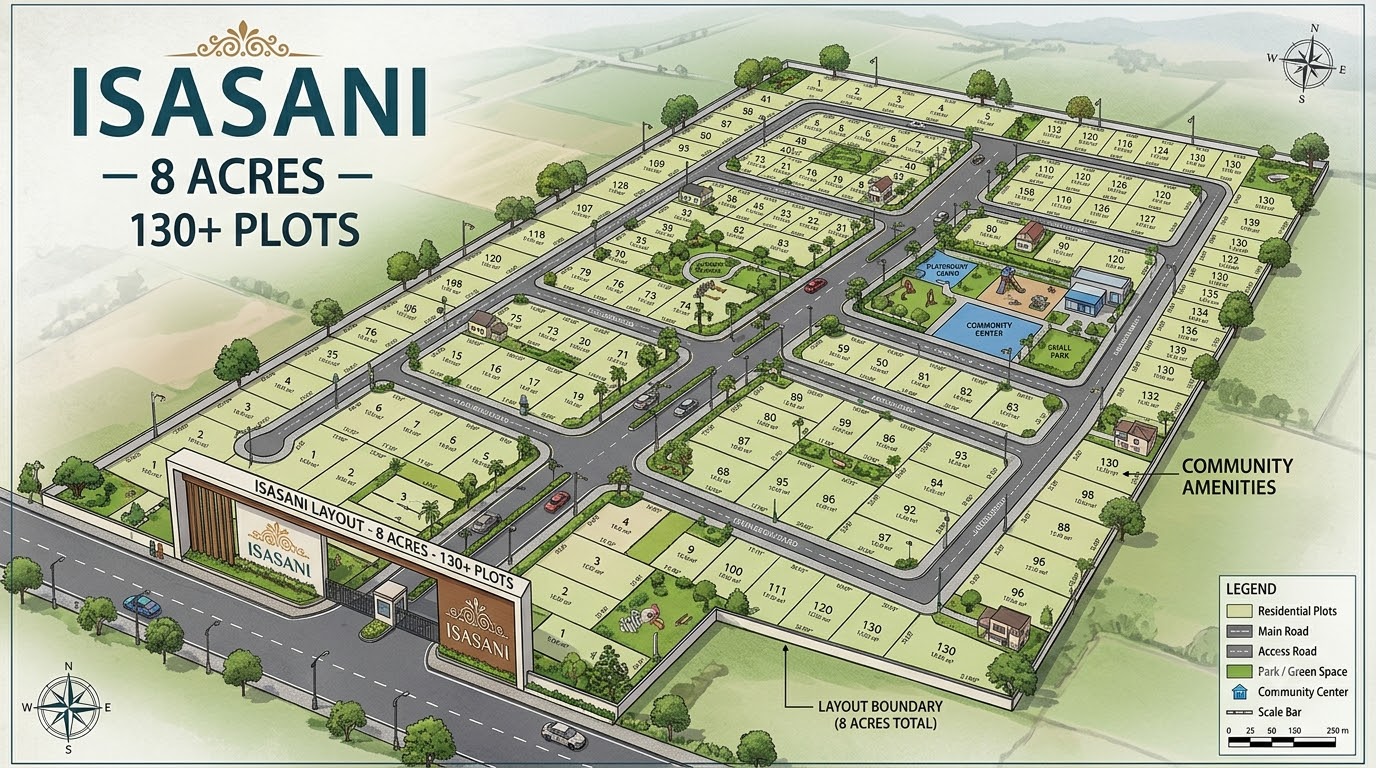 Isasani Layout