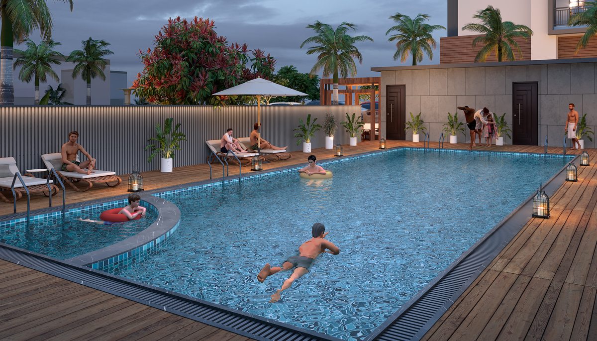 Oasis Aarish — Building Render